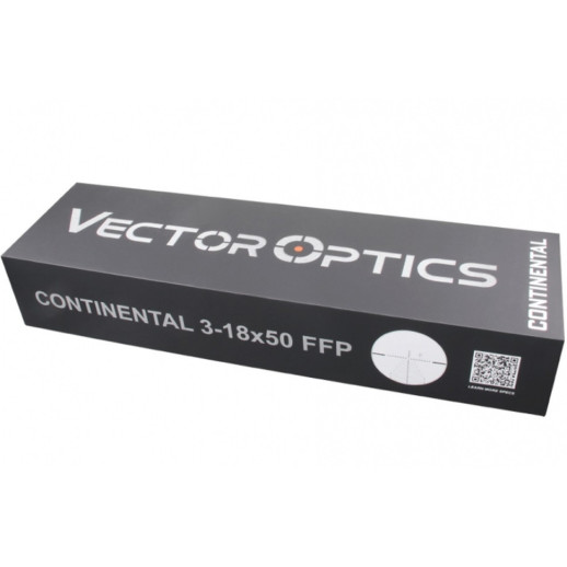 Прицел оптический Vector Optics Continental 3-18x50 (34mm) illum. FFP VEC-MBR