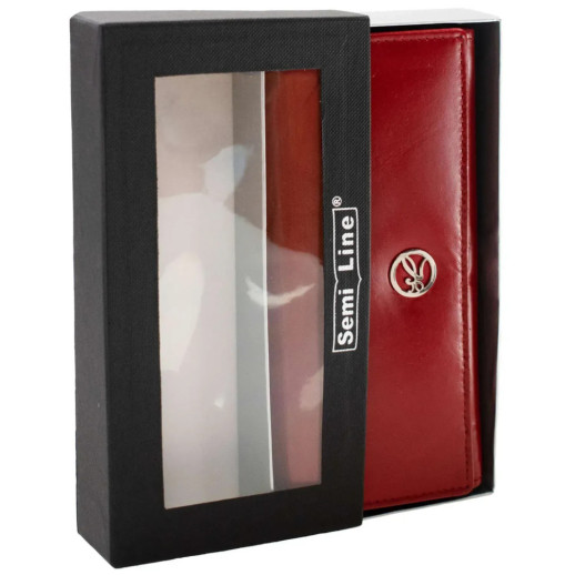 Кошелек женский кожаный Semi Line RFID Red (P8273-2)