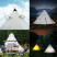 Палатка кемпинговая Naturehike TC 01 Pyramid 5-8 210T 65D polyester yellow  (NH17T200-L)