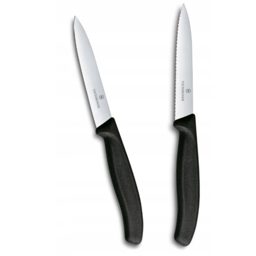 Набор ножей для чистки овощей Victorinox Swiss Classic 2 ножа черн 6.7793.2