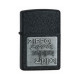 Зажигалка Zippo PEWTER Emblem Black Crackle, 363