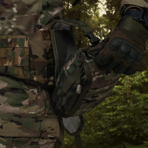 Аптечка Ukrarmor увеличена PRO (подсумок-органайзер). Cordura 1000 Мультикам