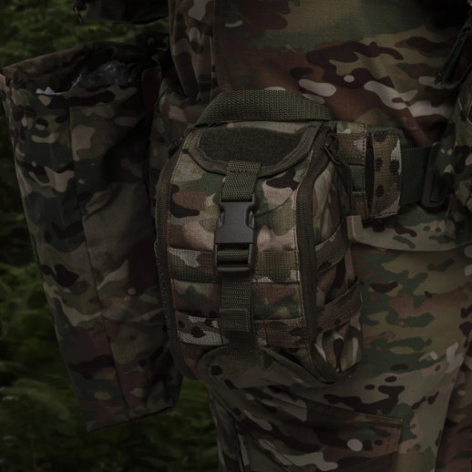 Аптечка Ukrarmor увеличена PRO (подсумок-органайзер). Cordura 1000 Мультикам