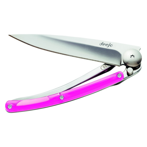 Нож Deejo Colors 27 g (розовый)