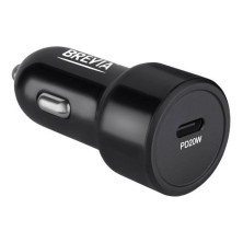 Автомобильное зарядное устройство Brevia ePower TurboCharge 20W 1xUSB-C