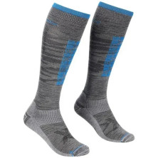 Носки мужские Ortovox SKI COMPRESSION LONG SOCKS M grey blend - 42-44 - серый