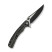 Нож складной туристический Weknife Dracarys, (9.1 см) Böhler M390/титан 6AL4V черный