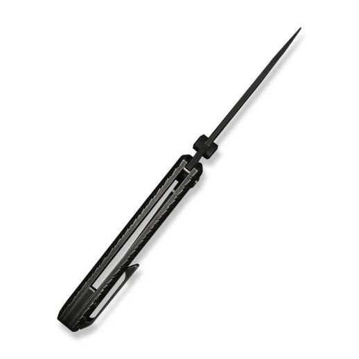 Нож складной туристический Weknife Dracarys, (9.1 см) Böhler M390/титан 6AL4V черный