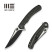 Нож складной туристический Weknife Dracarys, (9.1 см) Böhler M390/титан 6AL4V черный
