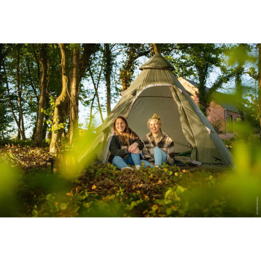 Палатка четырехместная Easy Camp Bolide 400 Rustic Green (120405)