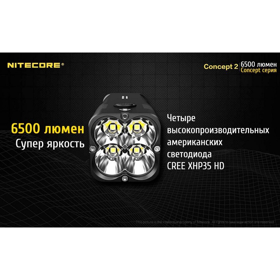 Фонарь Nitecore CONCEPT 2 53009