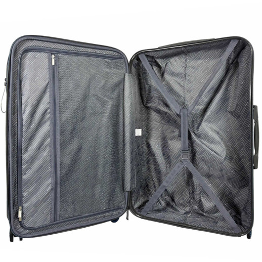 Чемодан Semi Line 28" (L) Dark Brown/Blue Line (T5736-3)