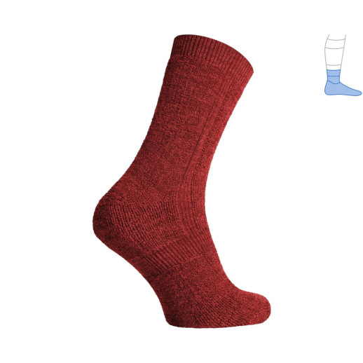 Термоноски Protector ShortWinter красные зимние защитные M 41-43