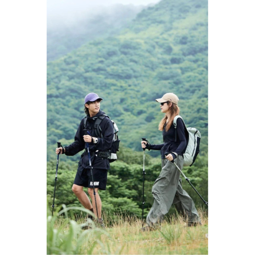 Трекинговая палка Naturehike CNK2300DS010, 135 см, голубая