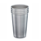 Набор стальных стаканов Klean Kanteen Pint Cup 473 мл (4 шт)