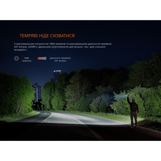 Фонарь ручной Fenix LD35R