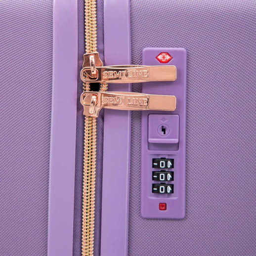 Чемодан Semi Line 20" (S) Purple (T5914-1)