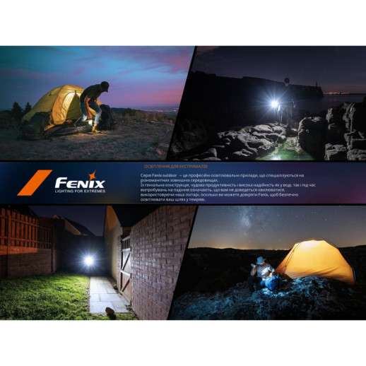 Фонарь кемпинговый Fenix CL22R, темно-зеленый