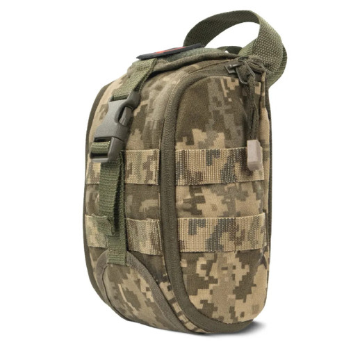 Аптечка Ukrarmor увеличена PRO (подсумок-органайзер). Cordura 1000 Пиксель
