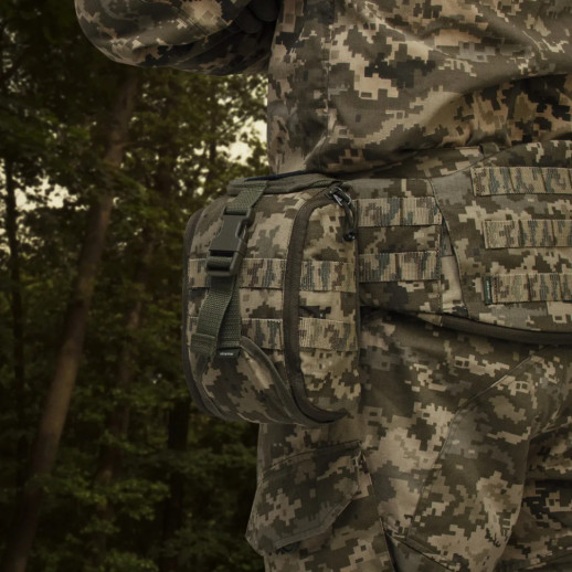 Аптечка Ukrarmor увеличена PRO (подсумок-органайзер). Cordura 1000 Пиксель