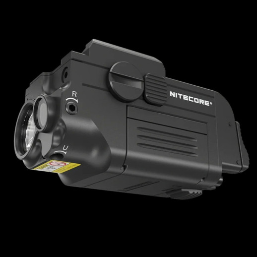 Фонарь пистолетный с ЛЦУ Nitecore NPL25 GL (900 люмен, магнитная зарядка, зеленый луч)
