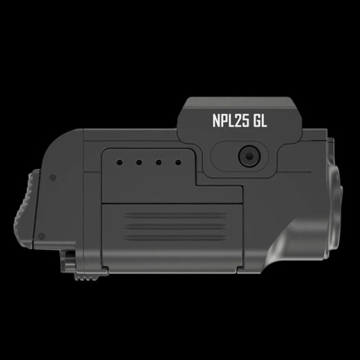 Фонарь пистолетный с ЛЦУ Nitecore NPL25 GL (900 люмен, магнитная зарядка, зеленый луч)