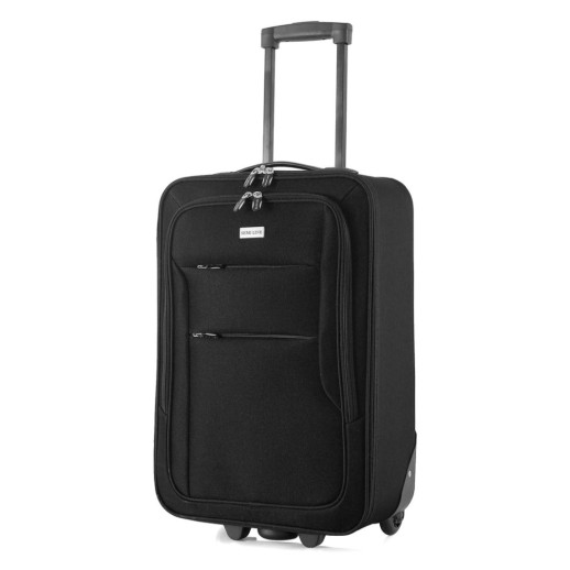 Чемодан Semi Line 20" (S) Black (T5676-1)