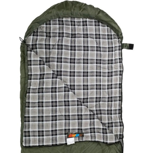 Спальный мешок Tramp Ember+ Regular правый UTRS-063R-olive-R