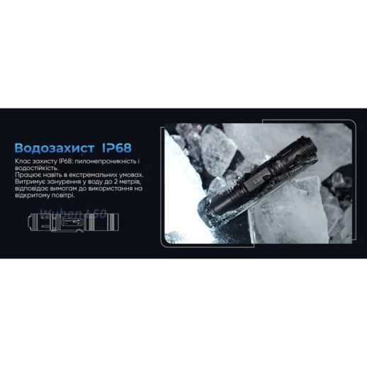 Фонарь Wuben L50, черный