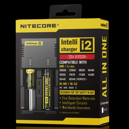 Зарядное устройство Nitecore Intellicharger i2 v.2 (2 канала)