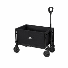 Тележка туристическая складная Naturehike Light CNK2350JJ012, 50 л, черный
