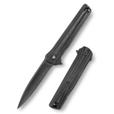 Нож Trivisa Seagull-B, 14C28N, Микарта, Черный (TY28-BM-14)