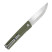 Нож складной туристический SRM Gent 401L-GP (8.3 см) 10Cr/G10 зеленый