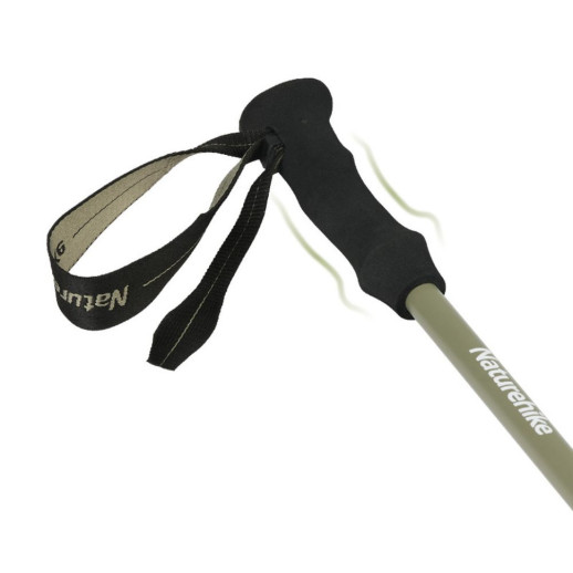 Трекинговая палка Naturehike CNK2300DS010, 135 см, красная