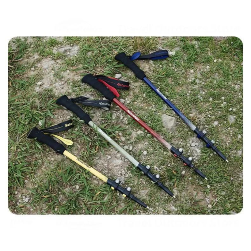 Трекинговая палка Naturehike CNK2300DS010, 135 см, красная