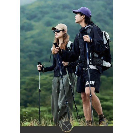 Трекинговая палка Naturehike CNK2300DS010, 135 см, красная