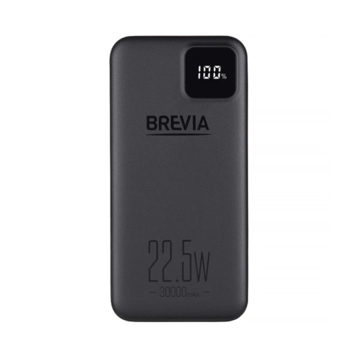 Повербанк (Power Bank) Brevia 30000mAh 22,5W Li-Pol, LCD
