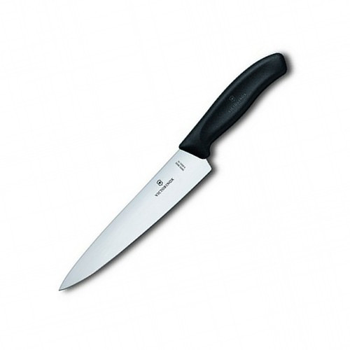 Нож кухонный Victorinox SwissClassic Carving разделочный 19 см черный