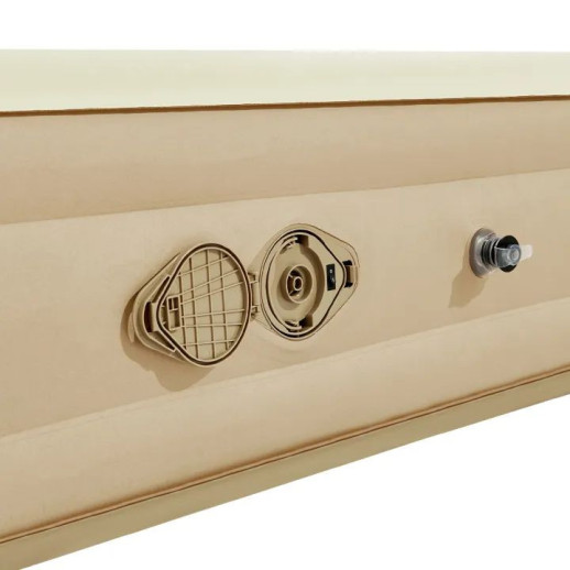 Матрас надувной одинарный Naturehike CNH22DZ015, со встроенной помпой