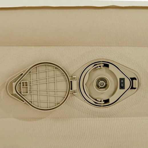 Матрас надувной одинарный Naturehike CNH22DZ015, со встроенной помпой