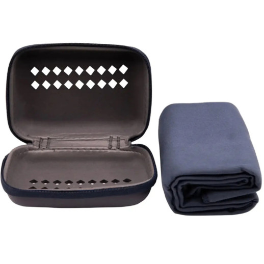 Полотенце из микрофибры Tribe Pocket Towel 40х80 см T-LC-0001-S, navy