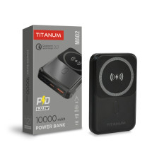 Повербанк с беспроводной зарядкой 10000mAh TITANUM MA02