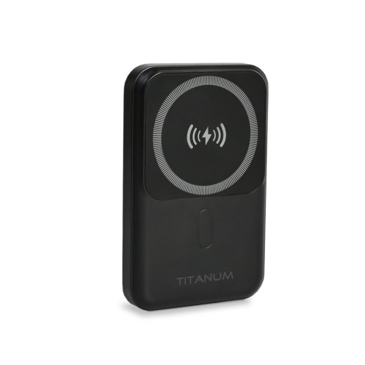 Повербанк с беспроводной зарядкой 10000mAh TITANUM MA02