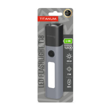 Портативный светодиодный фонарик TITANUM TLF-T18 200Lm Gray