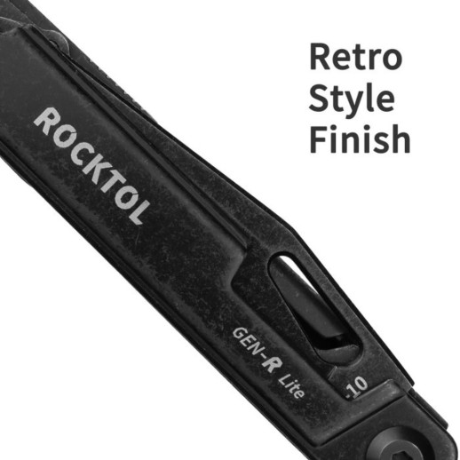 Нож-мультитул Rocktol 15-в-1 в кожаном чехле (GEN-R Lite)