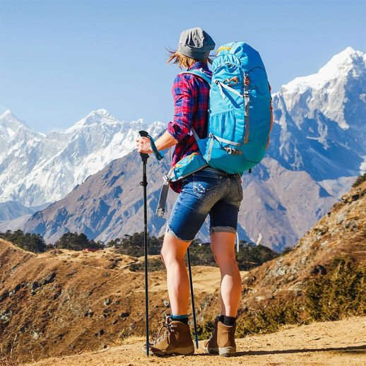 Трекинговая палка Naturehike ST07 NH18D010-Z, 115-135 см, голубая