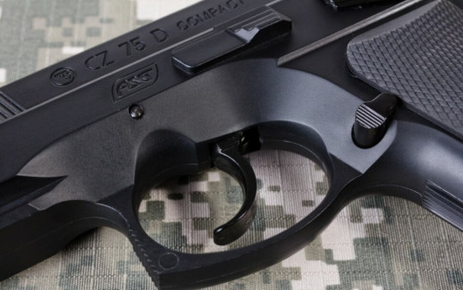 Пистолет пневматический ASG CZ 75D Compact 4,5 мм