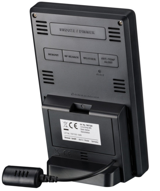 Метеостанция Bresser ClimaTemp WS белая (7007321GYE000)