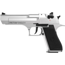 Пистолет стартовый Retay Eagle X 9мм chrome (A126143W)