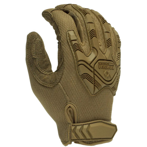 Тактические перчатки противоударные Venture Gear Tactical VGTG40 Heavy-Duty Impact Operator, песочные, размер S (7)